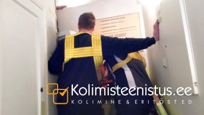 Kolimisteenused, kolijad teostamas 600kg seifi eritõstet ja transporti